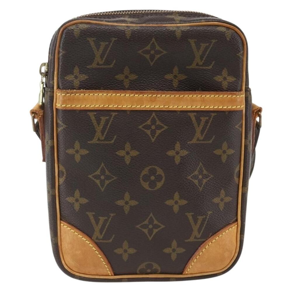 Louis Vuitton Monogram Danube Shoulder Bag Brown